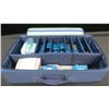 Image 1 : Creative Memories Zippered Organizer With Punches and Lots Of Border Makers