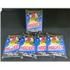 Image 1 : 5 Sealed Packs 1990 Bowman Hockey 15 Cards Per Pack