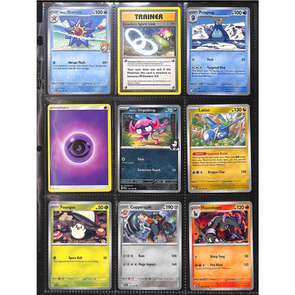 Lot Of 18 Various Pokemon Collector Cards