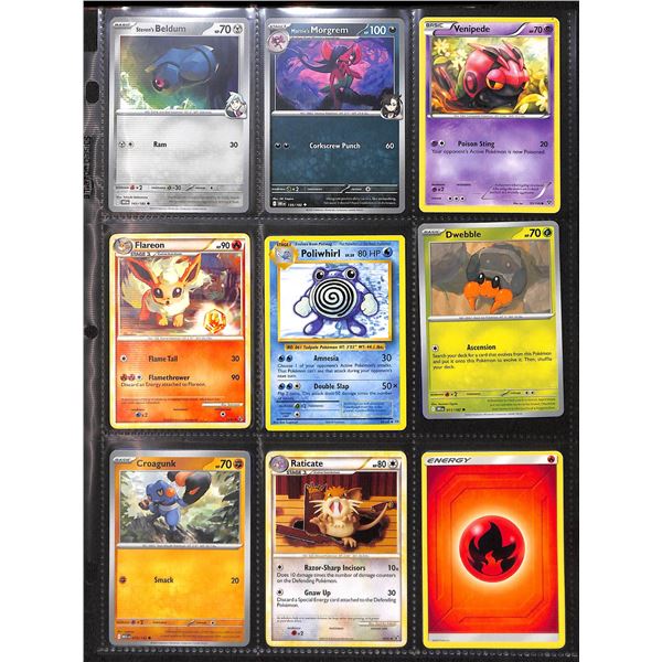 Lot Of 18 Various Pokemon Collector Cards