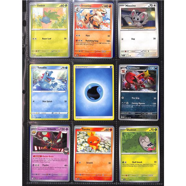 Lot Of 18 Various Pokemon Collector Cards