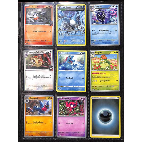 Lot Of 18 Various Pokemon Collector Cards