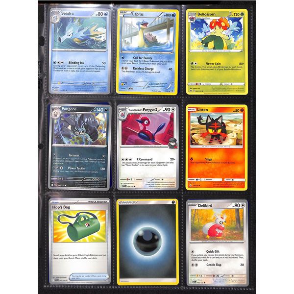 Lot Of 18 Various Pokemon Collector Cards