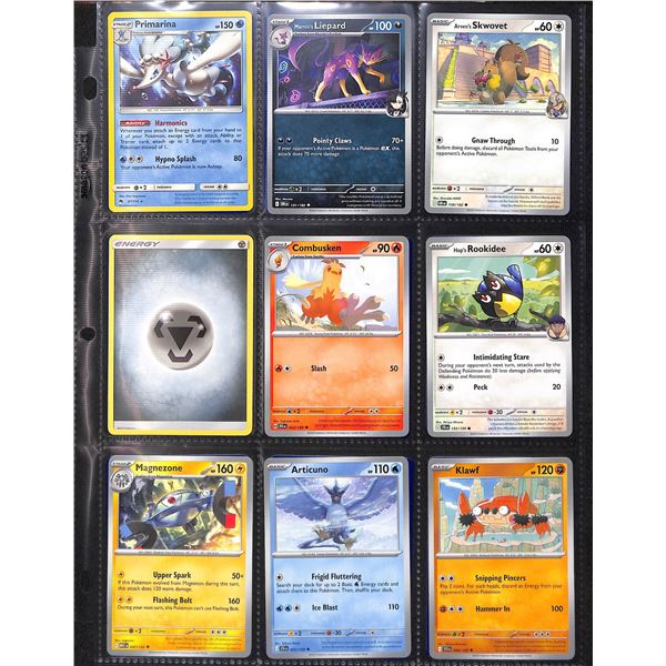 Lot Of 18 Various Pokemon Collector Cards