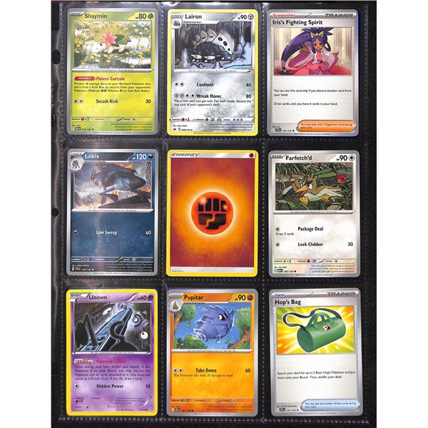 Lot Of 18 Various Pokemon Collector Cards