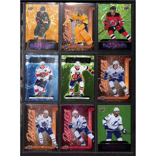 Lot of 9 Various Dazzlers Various Colours Teams & Players