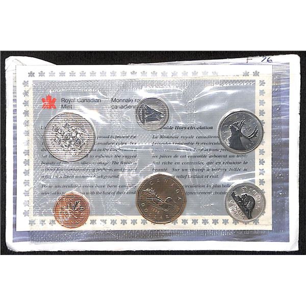 Royal Canadian Mint 1996 Uncirculated 6 Coin Set