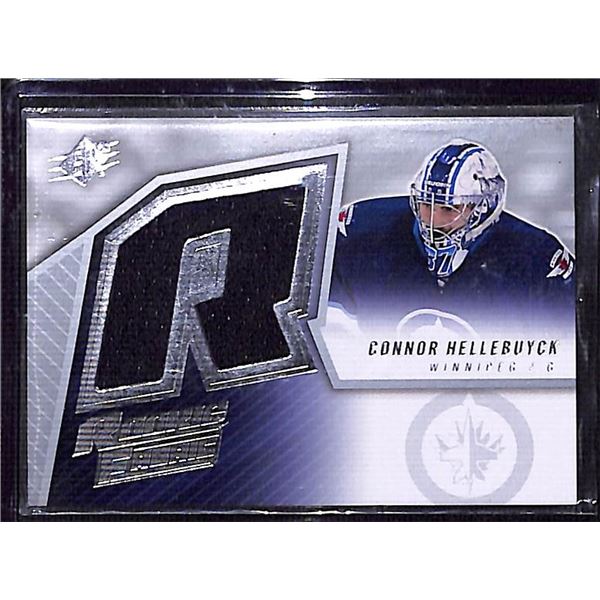 2015-16 SPx '05-06 Retro Rookie Jerseys #SPXR-CH Connor Hellebuyck BV $40
