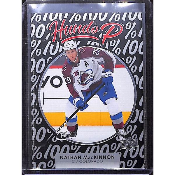 2021-22 Upper Deck Hundo P #HP19 Nathan MacKinnon