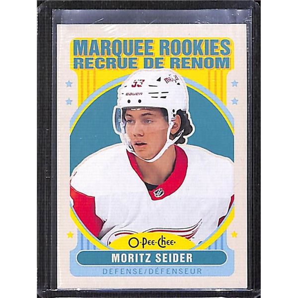 2021-22 O-Pee-Chee Retro #621 Moritz Seider RC
