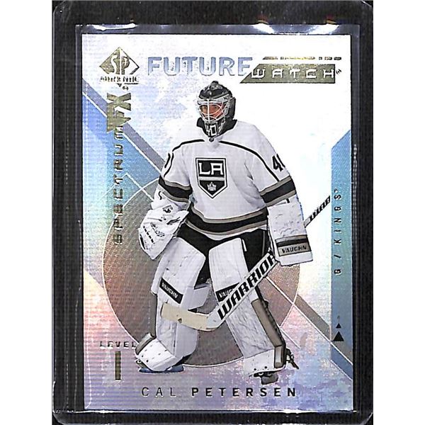 2018-19 SP Authentic Spectrum FX #S43 Cal Petersen FW