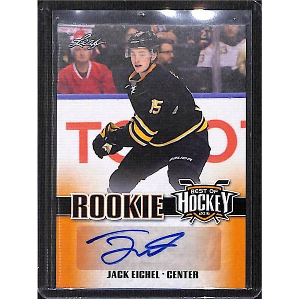 2016 Leaf Best of Hockey Jack Eichel Autographs #JE3 BV $70