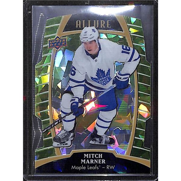 2019-20 Upper Deck Allure Green Quartz #51 Mitch Marner 63/99