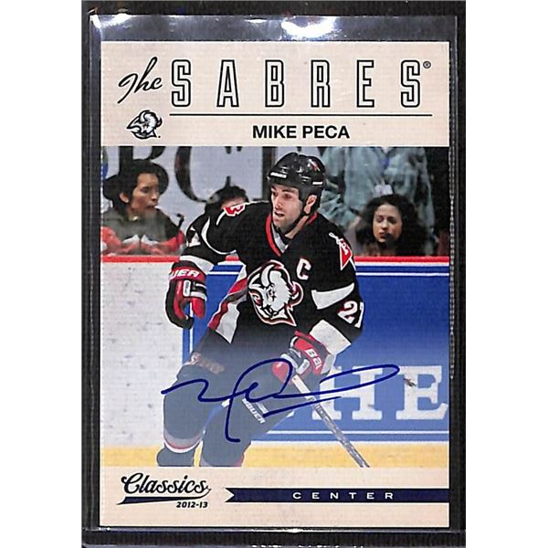 2012-13 Classics Signatures Autographs #177 Mike Peca