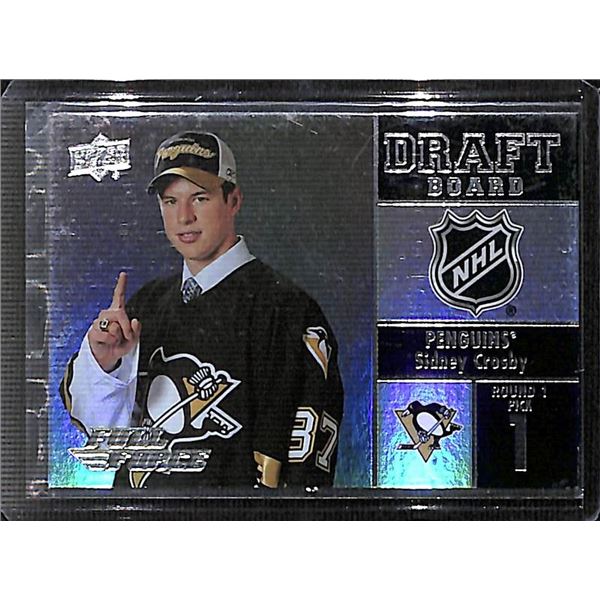 2015-16 Upper Deck Full Force Draft Board #DBSC Sidney Crosby