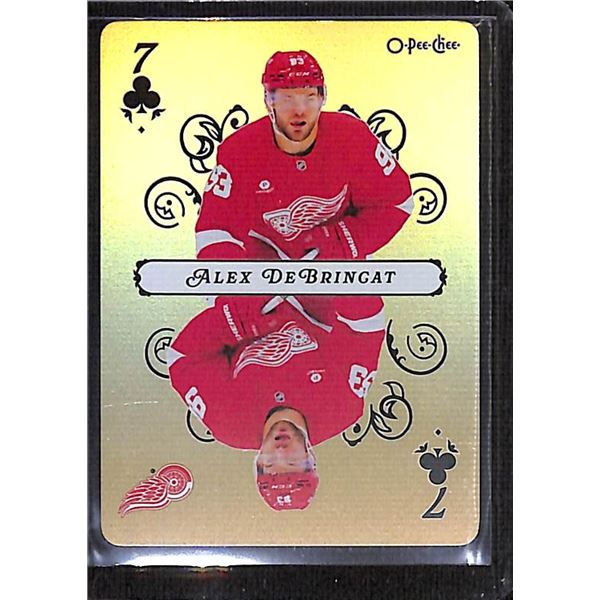 2025-26 O-Pee-Chee Playing Cards #7CLUBS Alex DeBrincat