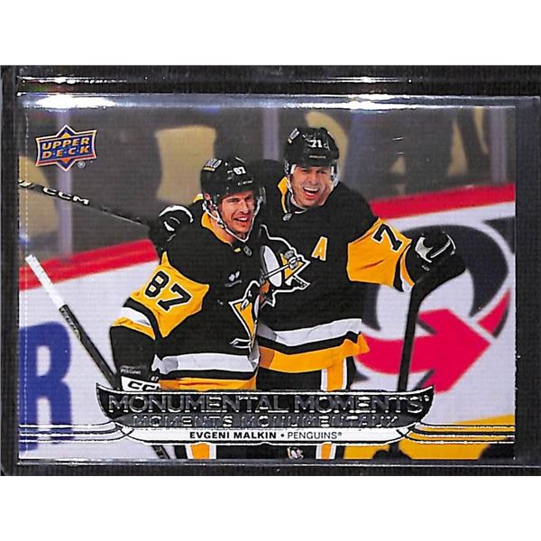 2025-26 Upper Deck Tim Hortons Monumental Moments #MM10 Evgeni Malkin