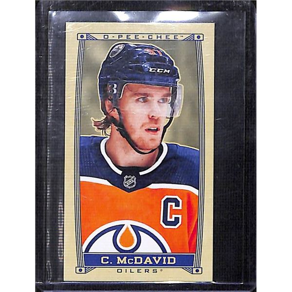 2019-20 O-Pee-Chee Caramel Minis #C36 Connor McDavid BV $50