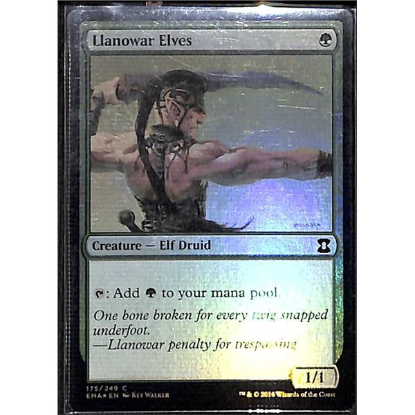 Magic the Gathering Llanowar Elves FOIL Eternal Masters