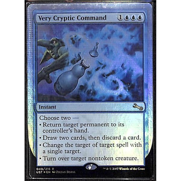 Magic the Gathering Very Cryptic Command FOIL Unstable