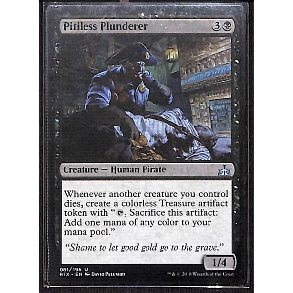 Magic the Gathering Pitiless Plunderer Rivals of Ixalan