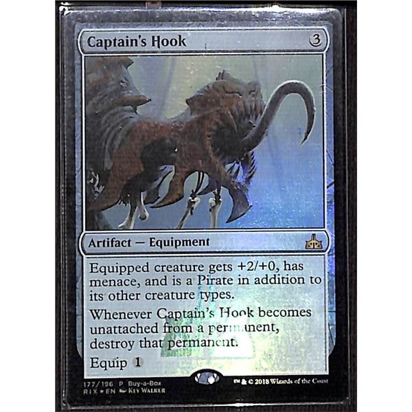 Magic the Gathering Captains Hook Rivals of Ixalan FOIL