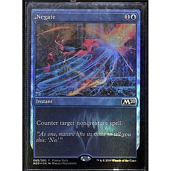Magic the Gathering Negate FOIL Core Set 2020 Promo