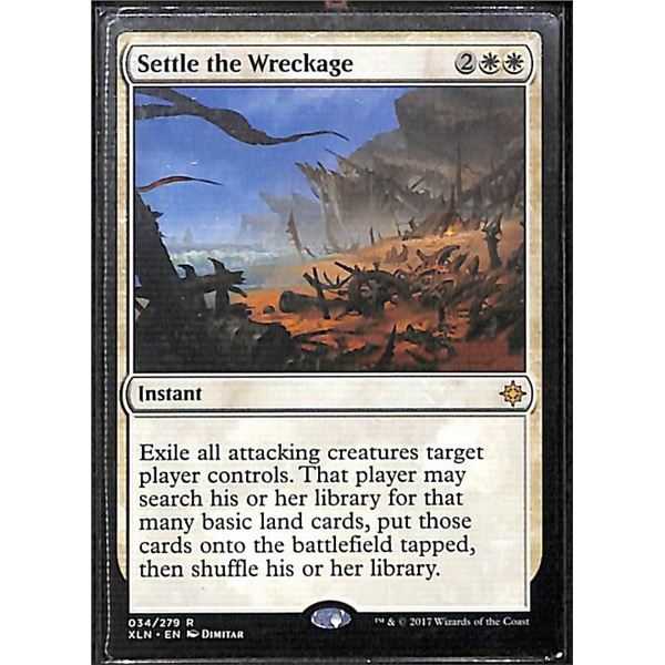 Magic the Gathering Settle the Wreckage Ixalan