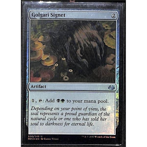 Magic the Gathering Golgari Signet FOIL Modern Masters 2017