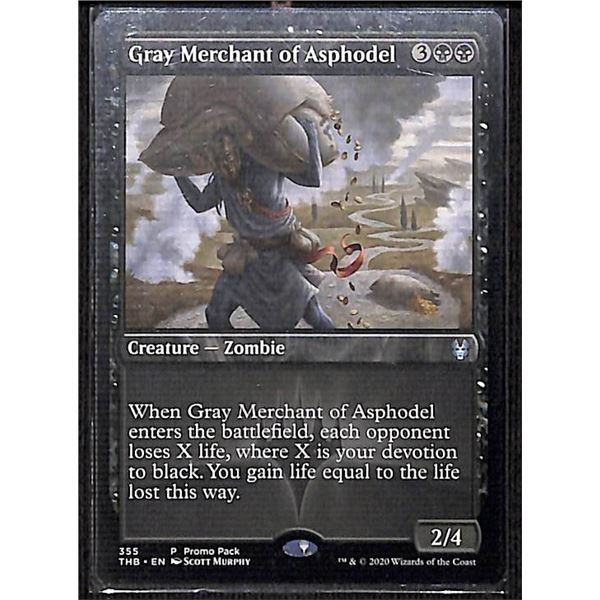 Magic the Gathering Gray Merchant of Asphodel Theros Beyond Death