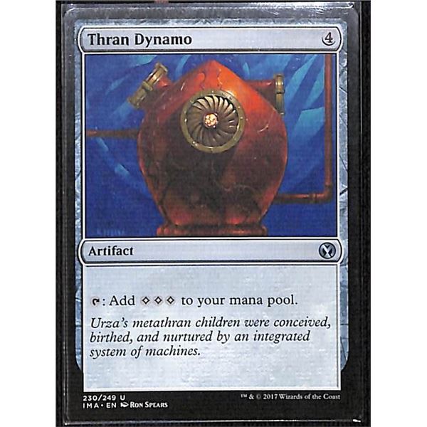 Magic the Gathering Thran Dynamo Iconic Masters