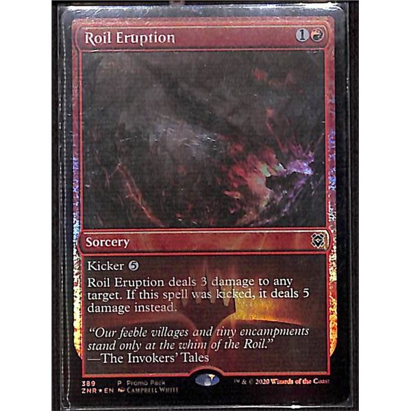 Magic the Gathering Roil Eruption FOIL Zendikar Rising