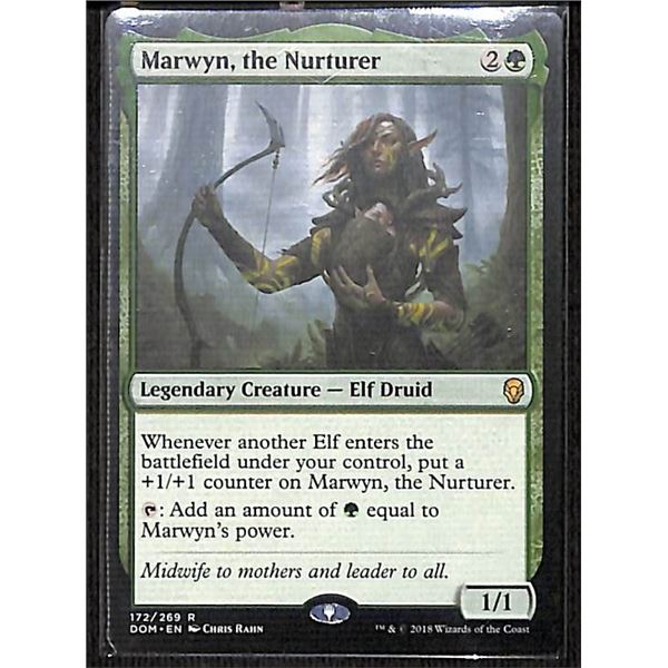 Magic the Gathering Marwyn, the Nurturer Dominaria