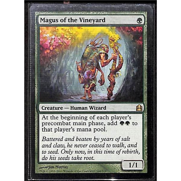 Magic the Gathering Magus of the Vineyard Commander 2011