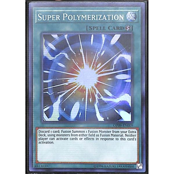 Yu-Gi-Oh Super Polymerization - OP09-EN009 - Super Rare - Unlimited OTS Tournament Pack 9