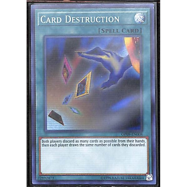 Yu-Gi-Oh Card Destruction - OP09-EN008 - Super Rare - Unlimited OTS Tournament Pack 9