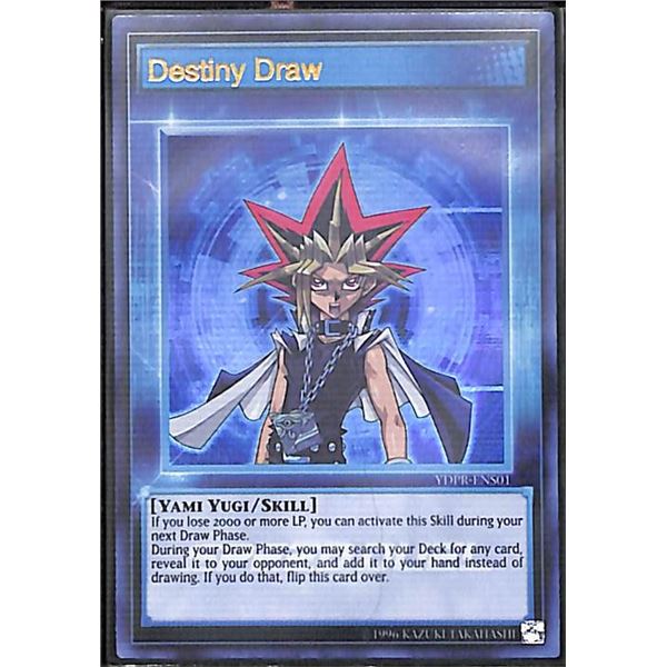 Yu-Gi-Oh Destiny Draw (Skill Card) - YDPR-ENS01 - Ultra Rare - Limited