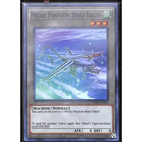 Yu-Gi-Oh Mecha Phantom Beast Token - OP09-EN026 - Super Rare - Unlimited