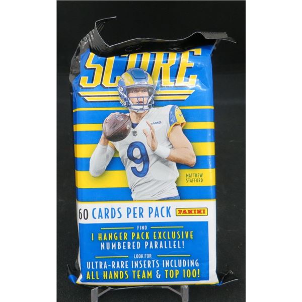 2022 Score NFL 60 Card Hanger Pack Factory Sealed