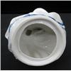 Image 3 : Victorian White & Blue Porcelain Figure 6" tall