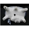 Image 3 : Victorian White & Blue Porcelain Sitting Couple Figure 6" tall
