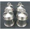 Image 1 : Vintage Pewter Butter Dipping Pots for Lobster