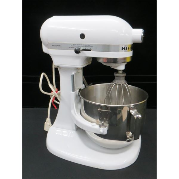 Working KitchenAid K5SS Heavy Duty Stainless Steel Bowl Lift Stand Mixer