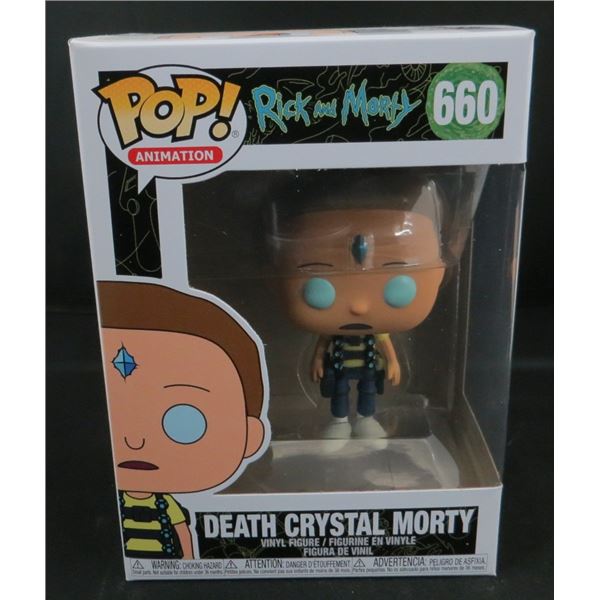 New Funko Pop Rick & Morty Death Crystal Morty #660