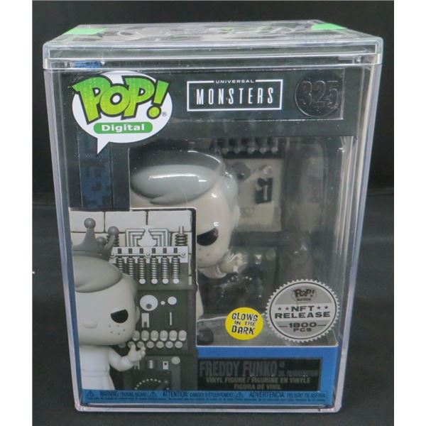 New Funko Pop NFT Universal Monsters Freddy Funko As Dr. Frankenstein #325 BV $165