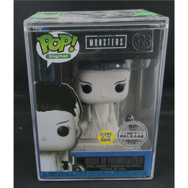 New Funko Pop NFT Universal Monsters Bride of Frankenstein #323 BV $135
