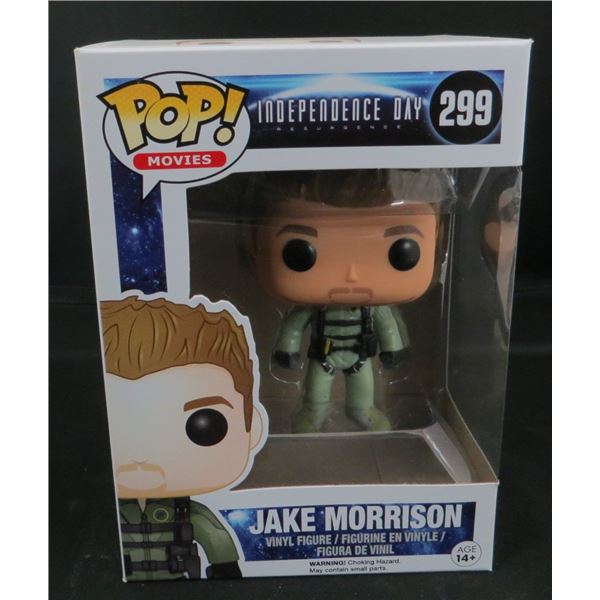 New Funko Pop Independence Day Jake Morrison #299