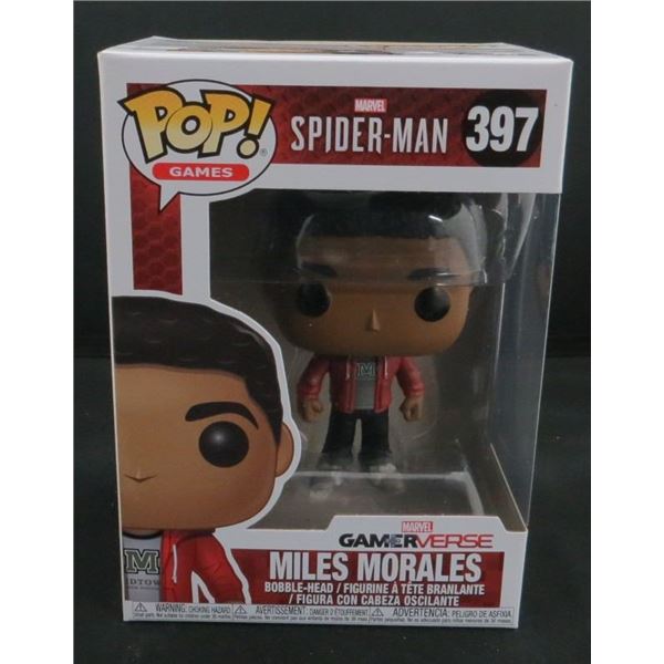 New Funko Pop Marvel Spider-Man Miles Morales #397