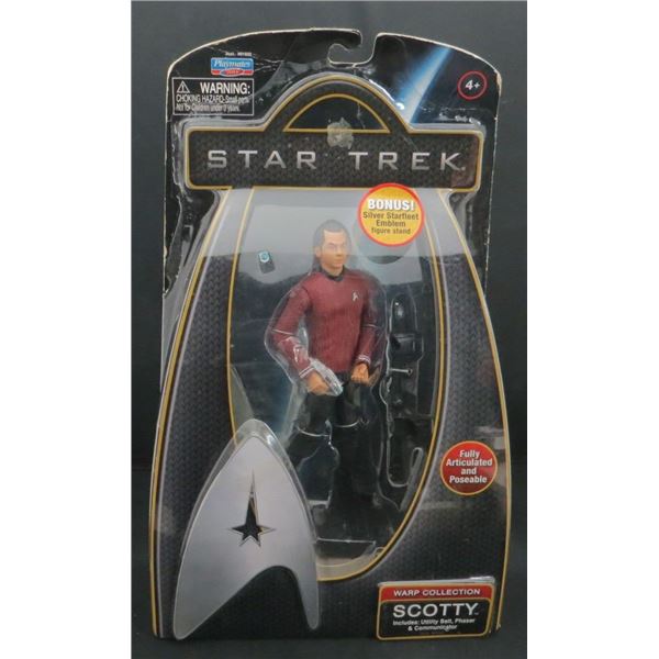Star Trek Scotty Fully Poseable Action Figure Toy