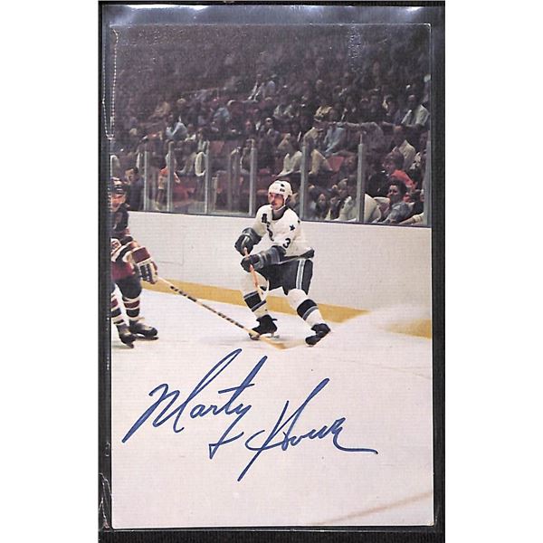 Marty Howe Houston Astros 3.5" x 5.5" Card With Facsimile Autograph